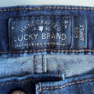 Lucky Brand Brooke Slim Boot Denim 6/28 ankle